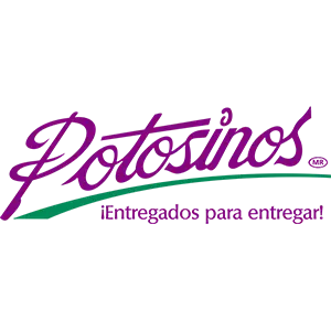 Logo de Paquetería Potosinos - Empresa cliente